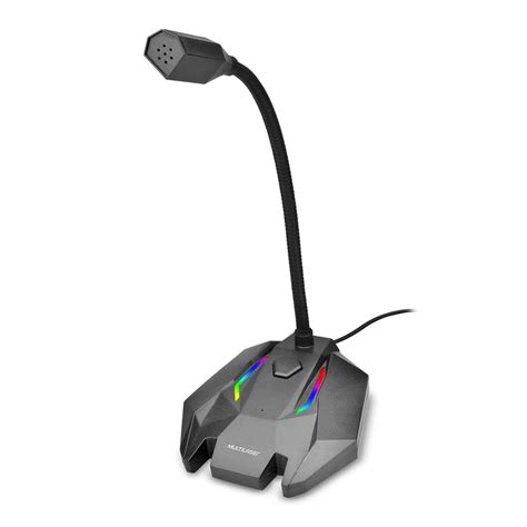 ph363|Review Microfone Gamer USB Com LED Multilaser .